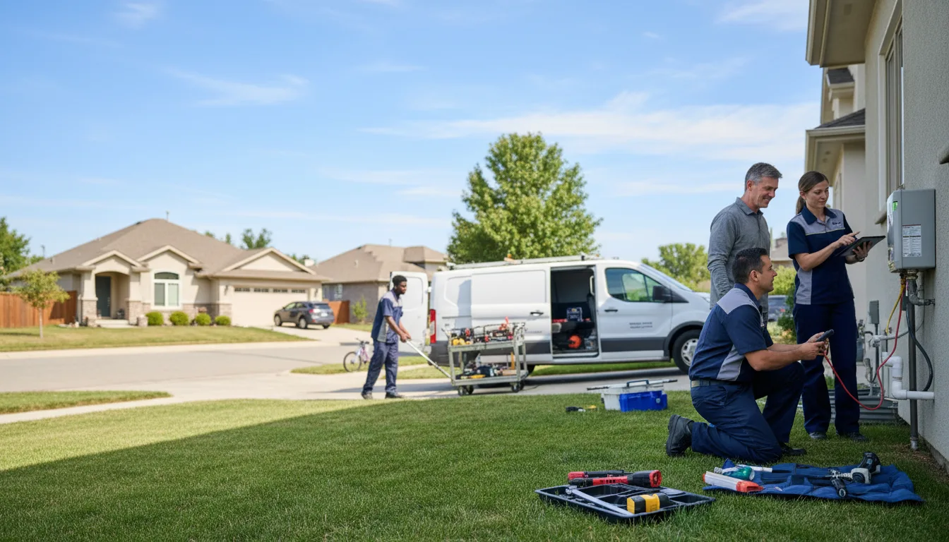 Tankless water heater service in Morris, PA